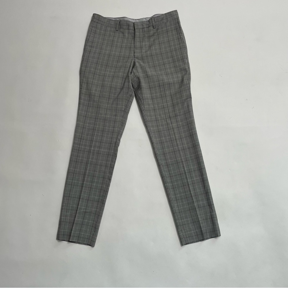 TED BAKER “Roger CT” slim wool dress pants